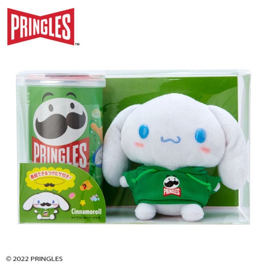Pringles Cinnamoroll Plush Doll and Chips Box - Sanrio character and potato chips collaboration set - Japan Trend Shop