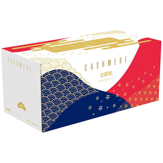 Scottie Cashmere Tissues (10 Boxes) - Top-quality 2-ply tissue paper set - Japan Trend Shop