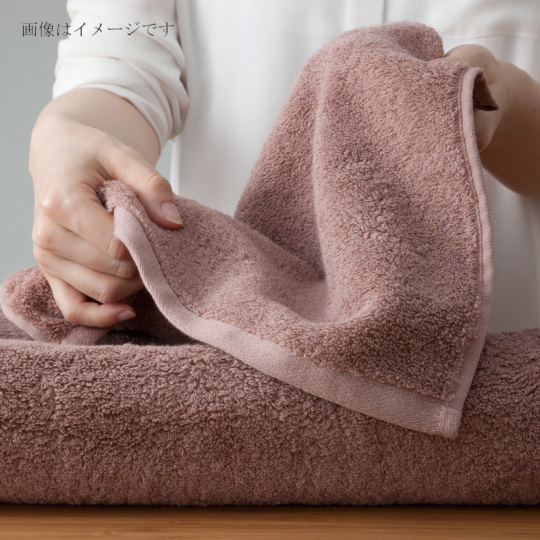 Imabari Premium Bath Towel 100% Cotton purple Made with wood box Japan NEW 