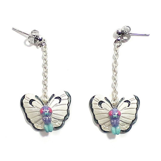 Pokemon Jewelry Butterfree Earrings - Game/anime character personal accessories - Japan Trend Shop