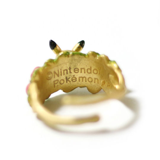 Pokemon Jewelry Pikachu Field of Flowers Ring - Game/anime character personal accessory - Japan Trend Shop