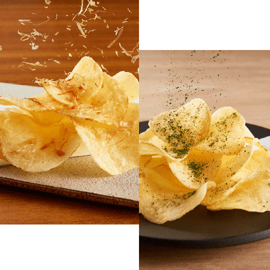 Koikeya Direct from the Factory Potato Chips (6 Bags) - Freshly fried high-quality crisps snack with extra seasoning - Japan Trend Shop