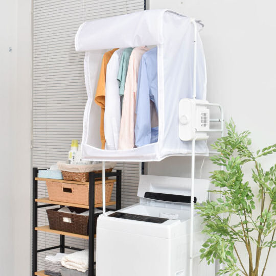 Thanko Supplementary Clothes Dryer - Space-saving laundry-drying appliance - Japan Trend Shop