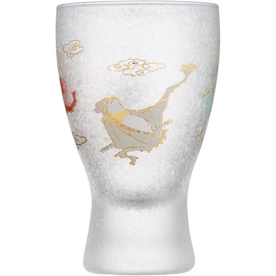 Japanese Lucky Animal Sake Glass and Masu Box - Traditional good-luck imagery sake drinkware - Japan Trend Shop