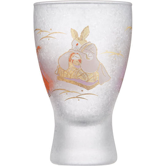 Japanese Lucky Animal Sake Glass and Masu Box - Traditional good-luck imagery sake drinkware - Japan Trend Shop