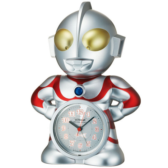 Seiko Ultraman 55th Anniversary Alarm Clock - Popular science fiction hero anniversary timepiece - Japan Trend Shop