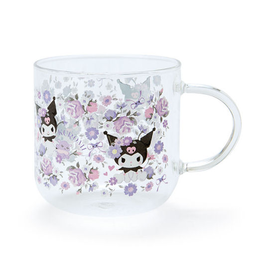 Kuromi Lupicia Tea and Glass Mug Set - Sanrio character theme tea and cup - Japan Trend Shop