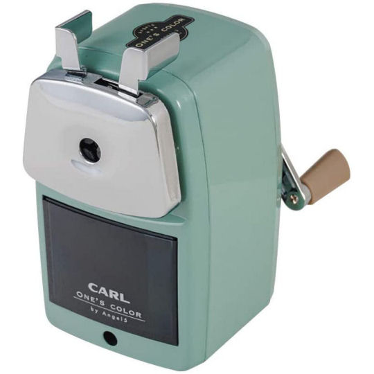 Carl A5RY3 Angel Pencil Sharpener - Retro-style manual pencil-sharpening device - Japan Trend Shop
