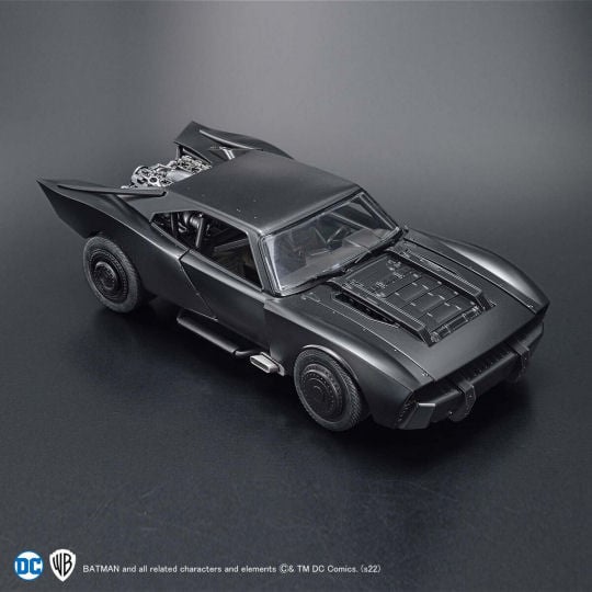 Bandai Spirits 1/35 Scale The Batman Batmobile Model - 2022 Batman movie vehicle building kit - Japan Trend Shop