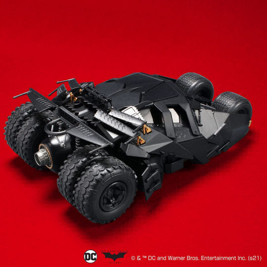 Bandai Spirits 1/35 Scale Batman Begins Batmobile Model - 2005 Batman movie vehicle building kit - Japan Trend Shop