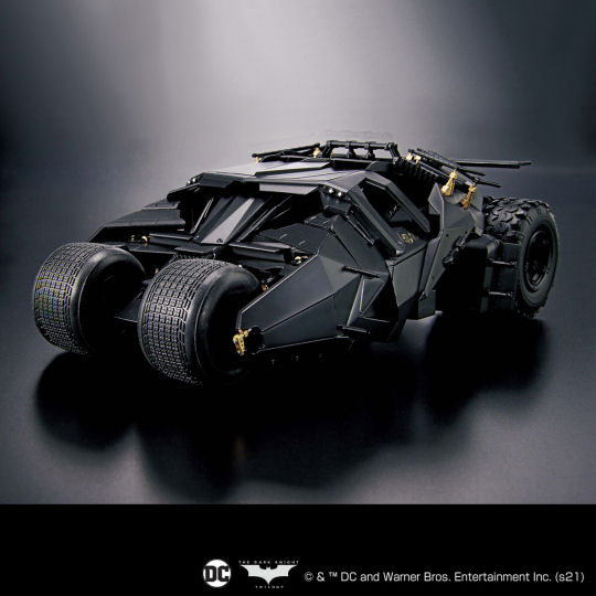 Bandai Spirits 1/35 Scale Batman Begins Batmobile Model - 2005 Batman movie vehicle building kit - Japan Trend Shop