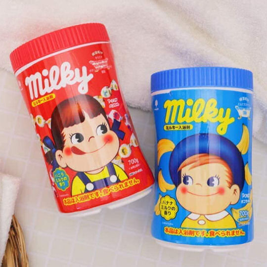 Peko-chan Poko-chan Milky Bath Salts Set - Popular candy-scented bath powder - Japan Trend Shop