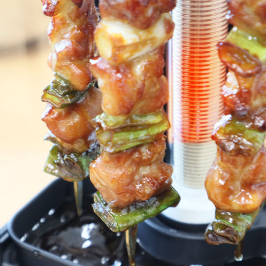 Thanko Yakitori Maker for One - Single-diner skewered meat grill - Japan Trend Shop