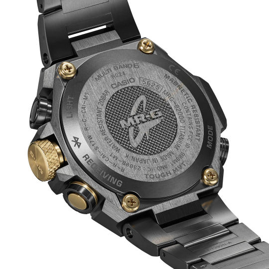 G-Shock MRG-B2000B-1A4JR Akazonae Watch - Traditional Japanese samurai armor-inspired sports wristwatch - Japan Trend Shop