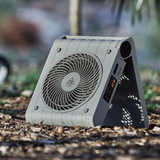 Apix Solar-Powered Fan - USB- and sun-powered air cooler - Japan Trend Shop