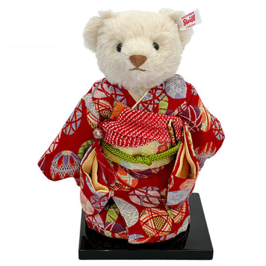 Steiff Red Kimono Teddy Bear