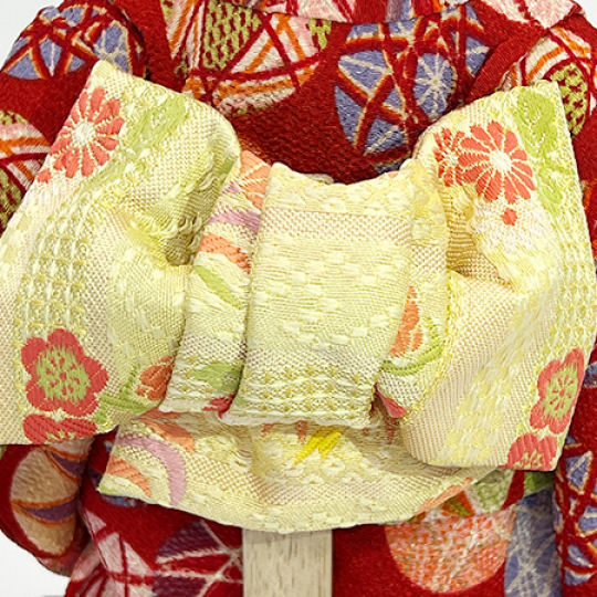 Steiff Red Kimono Teddy Bear - Traditional Japanese clothing plush toy - Japan Trend Shop