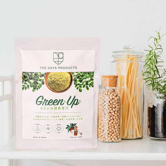 Green Up Moringa Enzyme Juice - Wellness instant juice powder - Japan Trend Shop