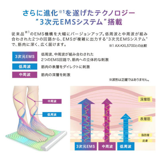 Lourdes Nexa EMS Sheet - Versatile electric muscle stimulation device - Japan Trend Shop