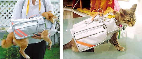 Notfall Evakuierungsjacke für Haustiere - Schützen Sie Ihr Haustier vor Feuer & Erdbeben - Japan Trend Shop