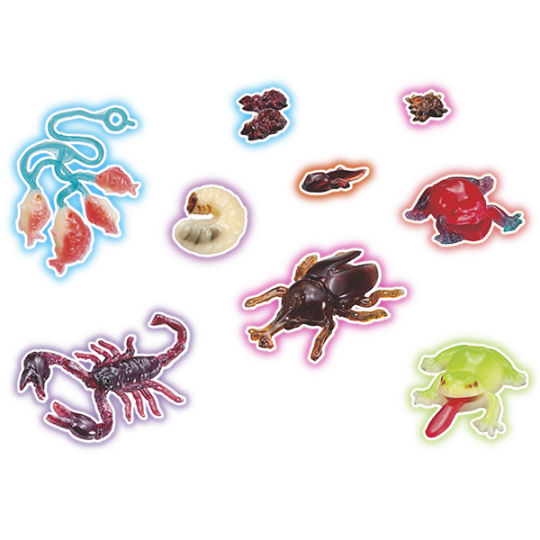 Gumipple Lab Shocking Gummies Kit - Gummy candy insect and amphibian figure-making set - Japan Trend Shop