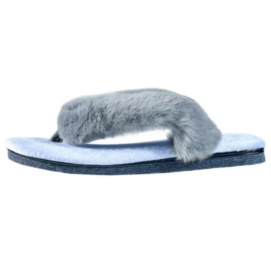 Room Setta Rabbit Fur Slippers - Comfortable traditional-style indoor footwear - Japan Trend Shop