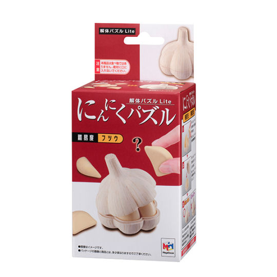3D Garlic Dissection Puzzle - Vegetable educational toy - Japan Trend Shop