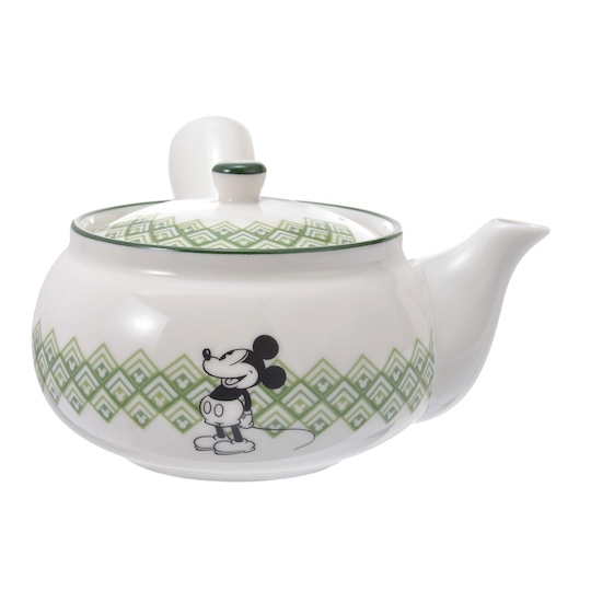 Mickey Mouse Japanese Teapot - Green tea kyusu with Disney theme - Japan Trend Shop
