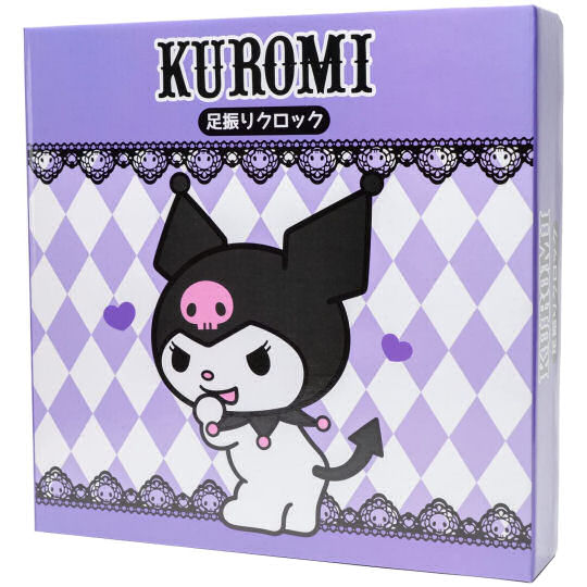 Kuromi Wall Clock - Sanrio character pendulum clock - Japan Trend Shop