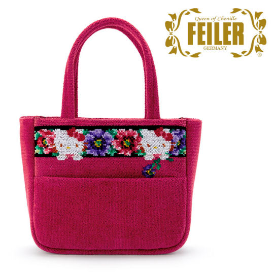 Hello Kitty Feiler Anemone Handbag - Cute Sanrio character cotton accessory - Japan Trend Shop