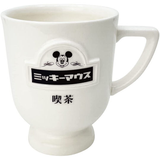 Mickey Mouse Kissaten Mug - Vintage Japanese coffee shop Disney theme cup - Japan Trend Shop
