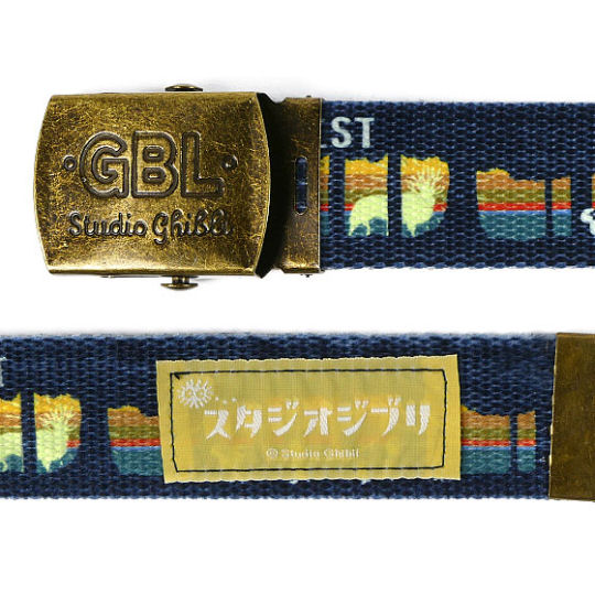 Princess Mononoke Forest Spirit Belt - Studio Ghibli anime webbed belt - Japan Trend Shop