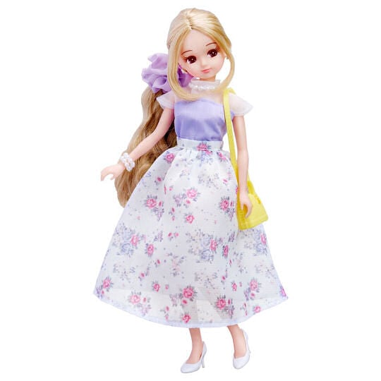 Licca-chan Stylish Doll Collection Lady Violet Style - Multi-outfit fashion dress-up doll - Japan Trend Shop