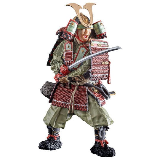 Plamax Kamakura Period Samurai 1/12 Model - Medieval Japanese warrior figure building kit - Japan Trend Shop