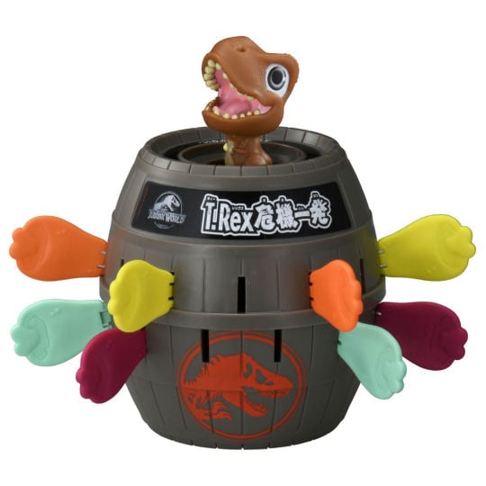 Jurassic World Pop-Up Pirate T-Rex - Blackbeard in Danger dinosaur barrel toy - Japan Trend Shop