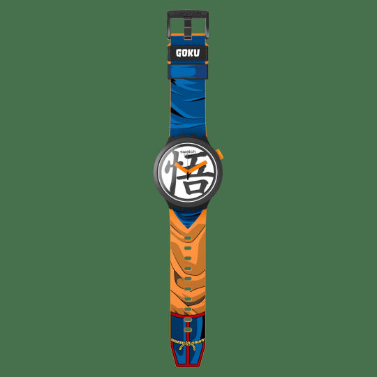 Swatch x Dragon Ball Z Goku x Swatch Watch - Manga-anime character wristwatch - Japan Trend Shop