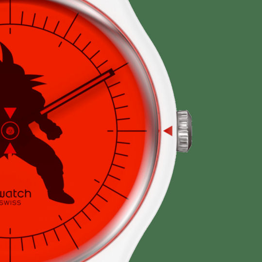 Swatch x Dragon Ball Z Vegeta x Swatch Watch - Manga-anime character wristwatch - Japan Trend Shop