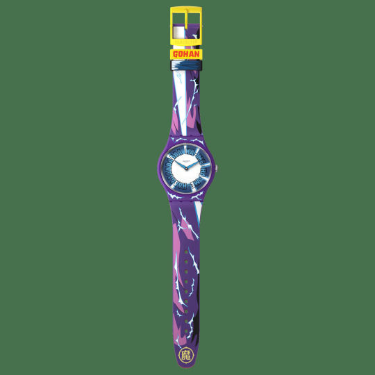 Swatch x Dragon Ball Z Gohan x Swatch Watch - Manga-anime character wristwatch - Japan Trend Shop