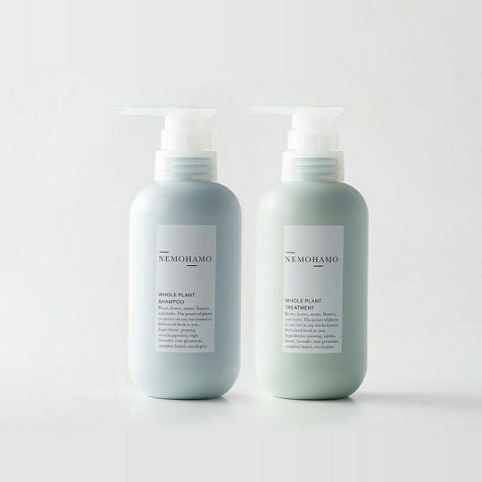 Nemohamo Shampoo and Treatment Set - Japanese herb extract hair care - Japan Trend Shop