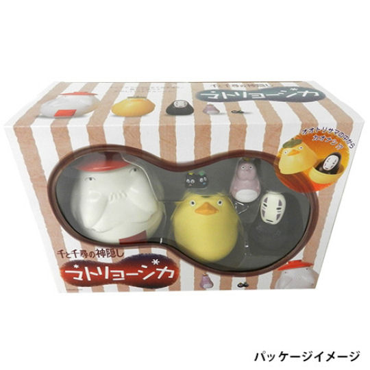 Spirited Away Matryoshka Doll - Studio Ghibli anime nesting dolls - Japan Trend Shop