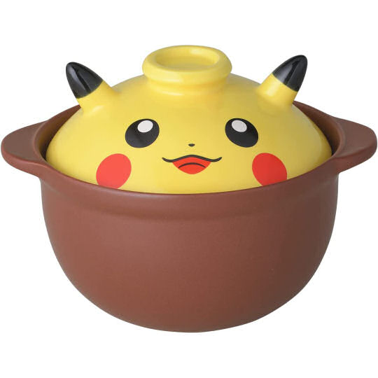 Pikachu Cooking Pot for One - Pokemon character design earthenware pot - Japan Trend Shop