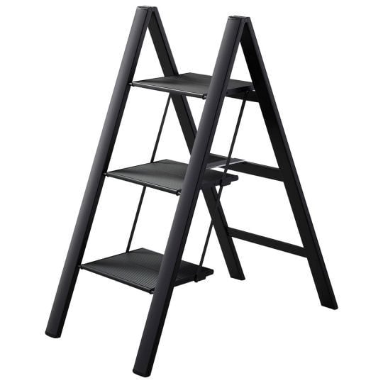 Hasegawa SJ-3d Slim Step Ladder - Stylish portable home ladder - Japan Trend Shop