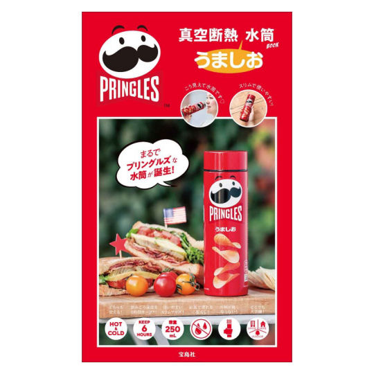 Pringles Umashio Vacuum Flask - Snack container-shaped insulated drink bottle - Japan Trend Shop