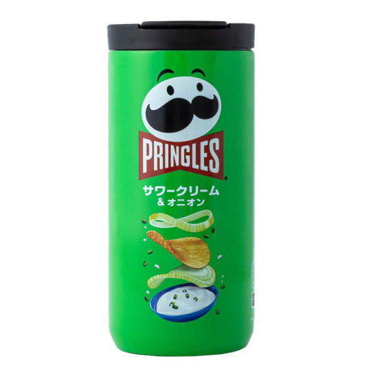 Pringles Sour Cream & Onion Drink Tumbler - Snack container-shaped insulated drink flask - Japan Trend Shop