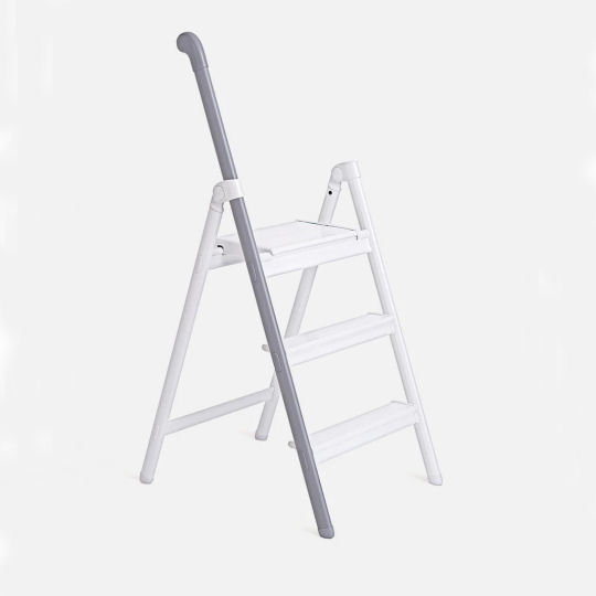 Hasegawa SS-3 Handle Step Ladder - Stylish portable home ladder with handrail - Japan Trend Shop