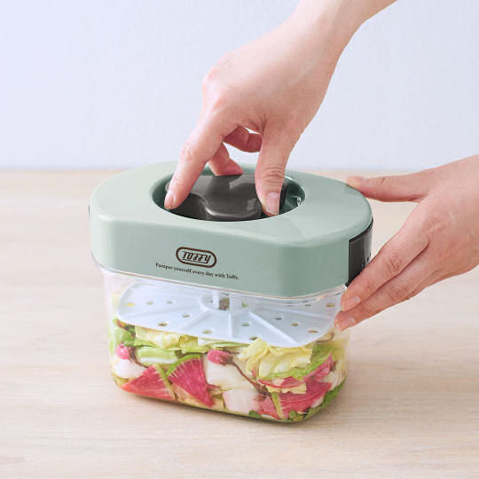 Toffy K-KU6-PA Pickles Maker - Easy vegetable-pickling appliance - Japan Trend Shop