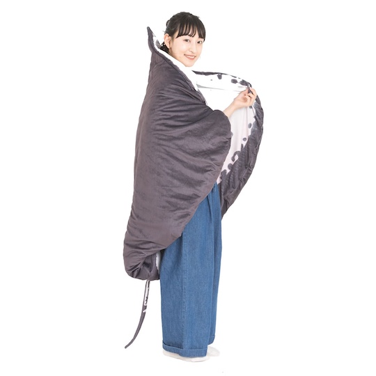 Giant Freshwater Stingray Cuddly Blanket - Based on world's largest stingray - Japan Trend Shop