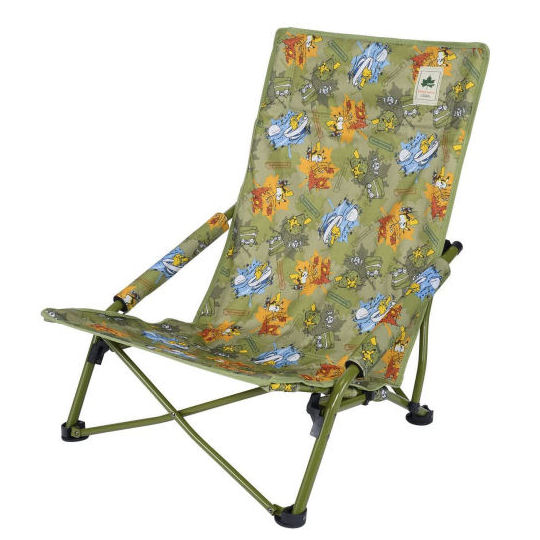 Pokemon Agura Camping Chair - Nintendo game/anime character design outdoor low chair - Japan Trend Shop