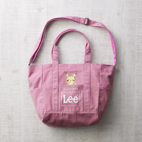 monpoké Lee Double Name Pokemon Tote Bag - Pikachu character design everyday cotton bag - Japan Trend Shop