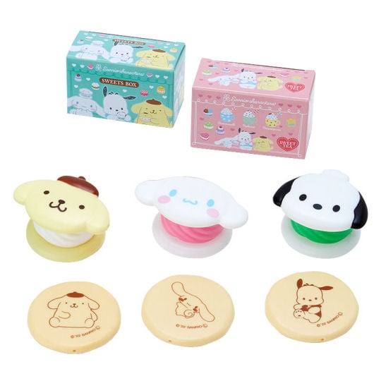 Sanrio Characters Teatime Set - Pompompurin, Cinnamoroll, Pochacco characters play set - Japan Trend Shop